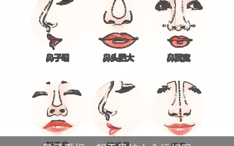 鼻子看相：朝天鼻的人命运好吗