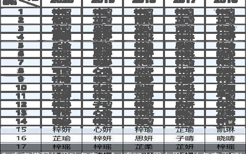 和睿字搭配的男孩名字大全(睿可以用在男孩的名字里吗)