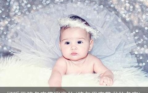 好听男孩名字带寓意的(猪年男宝带书的名字)