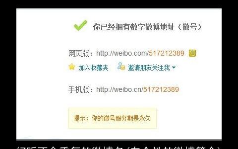 好听不会重复的微博名(有个性的微博简介)