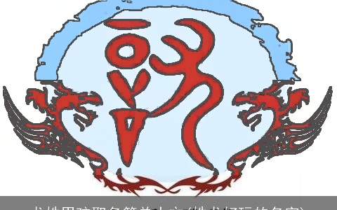 龙姓男孩取名简单大方(姓龙好玩的名字)