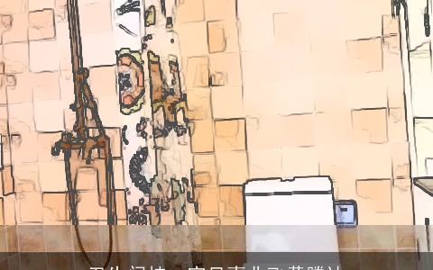 卫生间挂一宝贝事业飞黄腾达