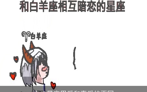 十二星座男爱和喜爱的不同