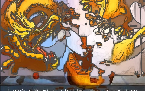 龙图案不能随便用(龙的挂画在屋子哪个位置)