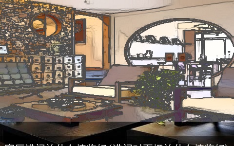 客厅进门放什么植物好(进门对面摆放什么植物好)