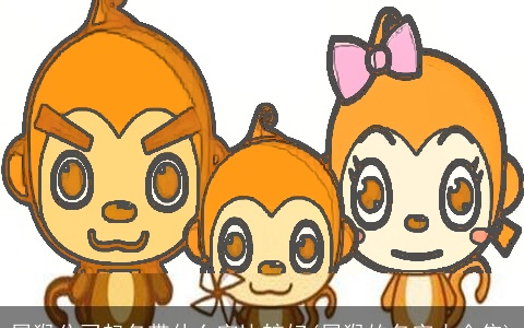 属猴公司起名带什么字比较好(属猴的名字大全集)