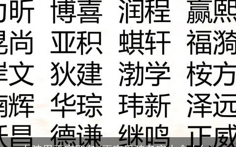 女孩用雨字取名(雨字男孩名字大全大气)