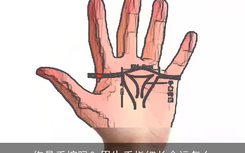 你是手控吗？男生手指细长命运怎么