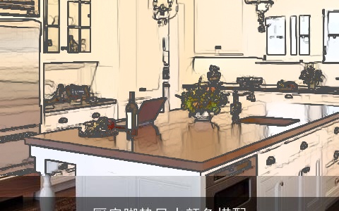 厨房脚垫风水颜色搭配