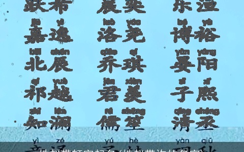 姓赵带轩字起名(姓赵带许的名字)