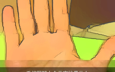 手相图解大全元宝纹是什么