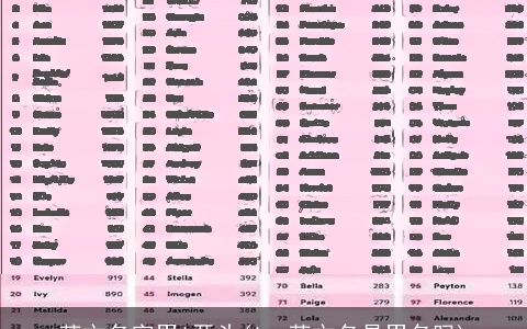 英文名字男l开头(lan英文名是男名吗)