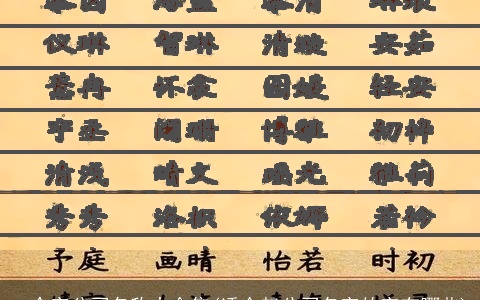 二个字公司名称大全集(适合起公司名字的字有哪些)