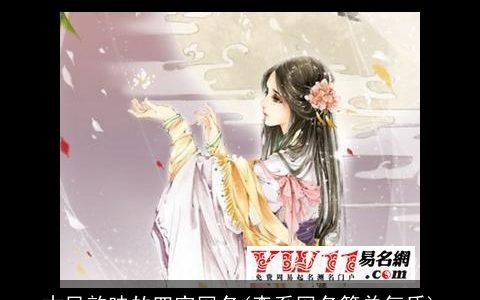 古风韵味的四字网名(森系网名简单气质)