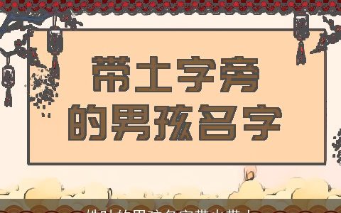 姓叶的男孩名字带火带土