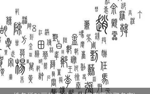 姓名学21画的字(九画的字有哪些取名字)