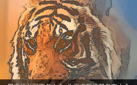 属虎的公司取名大全 生肖虎新注册名字大全