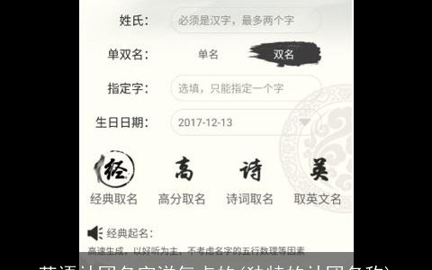 英语社团名字洋气点的(独特的社团名称)