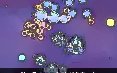 独一无二的球球大作战名字大全