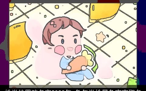 姓肖的男孩名字2024年 兔年肖姓属兔宝宝取名