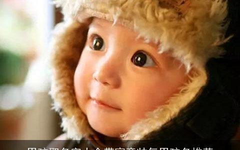 男孩取名字大全带寓意帅气男孩名推荐