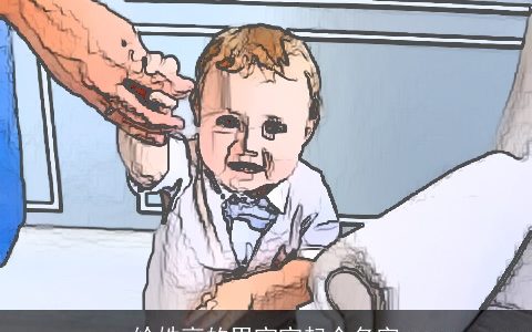 给姓高的男宝宝起个名字