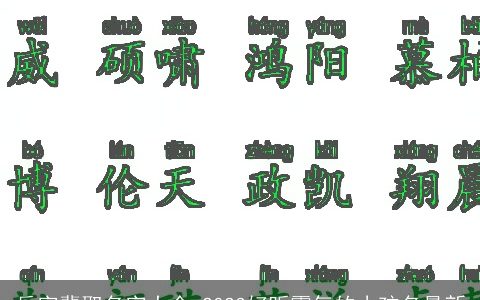 岳字辈取名字大全 2023好听霸气的小孩名最新