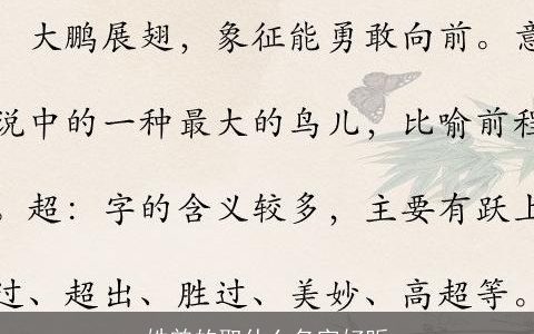 姓曾的取什么名字好听