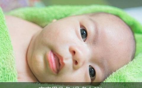 宝宝男乳名(乳名女孩)