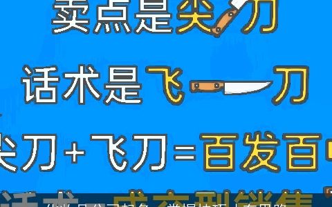 化妆品公司起名  掌握技巧才有思路