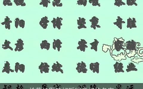 姓蔡的男孩好听寓意好的名字