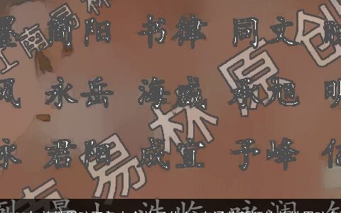 2023年曾姓男孩取名大全曾子什么 有涵养新颖的曾姓男孩名