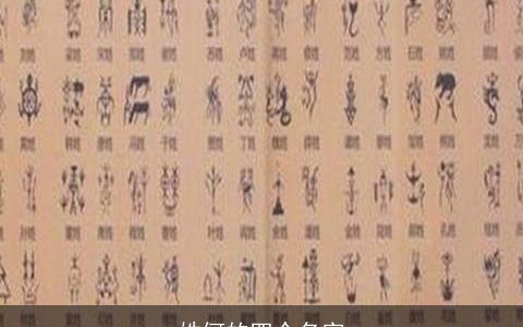 姓何的四个名字