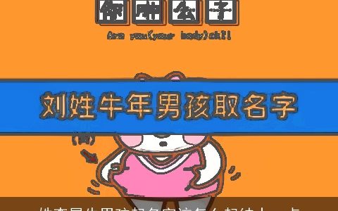 姓李属龙男孩起名字该怎么起绅士一点