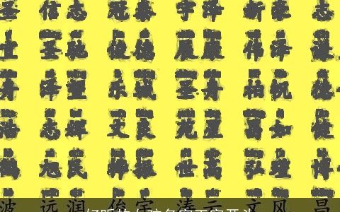 好听的女孩名字王字开头