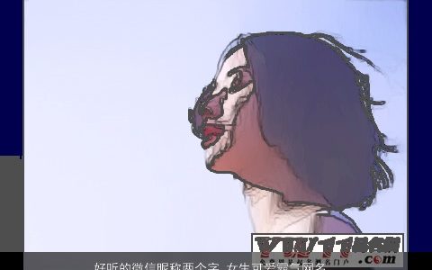 好听的微信昵称两个字 女生可爱霸气网名大全 好听可爱霸气的微信昵称女生网名名字