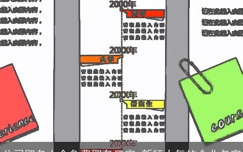 公司取名大全免费取名三字 新颖大气的企业名字