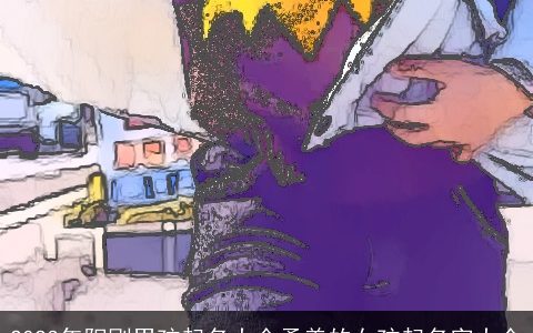 2024年阳刚男孩起名大全柔美的女孩起名字大全