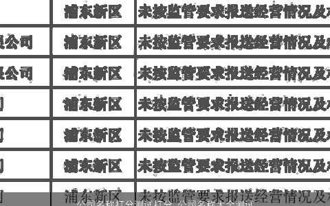 公司名称打分测试打分 公司名称大全测试 2024帅气有涵养的公司公司名字大全