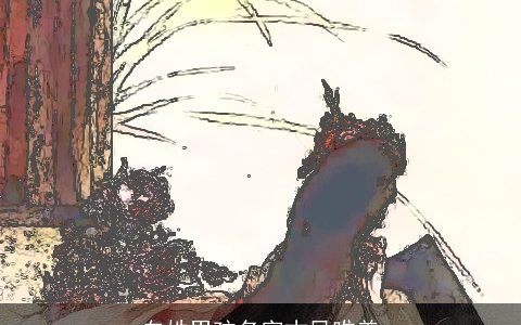 白姓男孩名字古风唯美