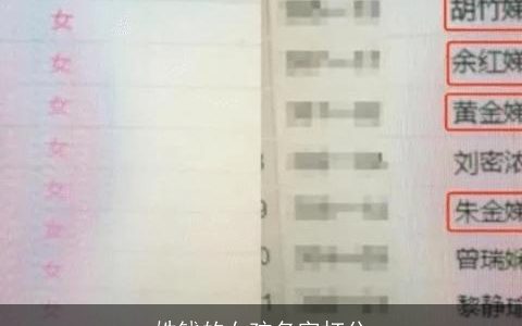 姓钱的女孩名字打分