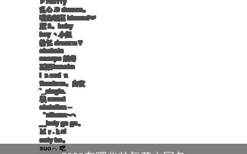 2024有哪些帅气英文网名