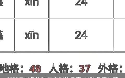 2024年属兔男孩最吉利的名字 男孩名字推荐