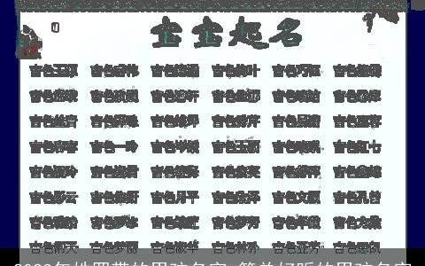 2023年姓罗带的男孩名字 简单好听的男孩名字