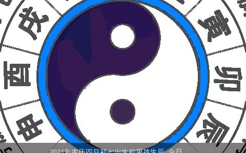 2023年农历四月初七出生的男孩生辰 今日周易五行取名大全 有涵养新颖的男孩名字大全