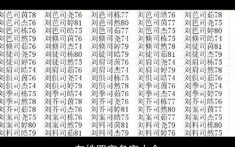 向姓四字名字大全