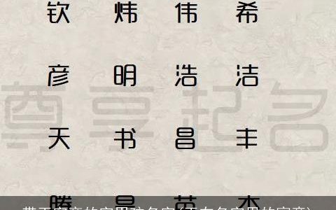 带玉字旁的字男孩名字(玉在名字里的寓意)