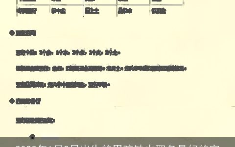 2023年1月2日出生的男孩缺火取名最好的字