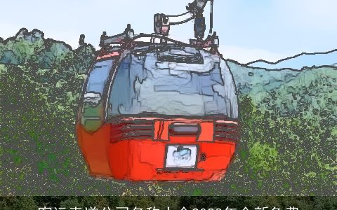 客运索道公司名称大全2024年全新免费