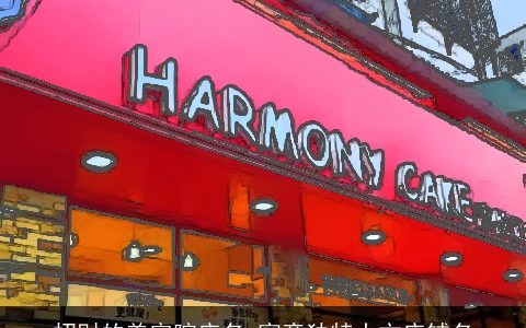 招财的美容院店名 寓意独特大方店铺名